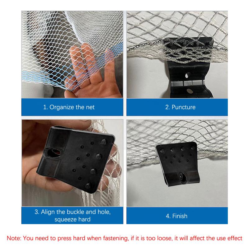 5/10/20Pcs Sun Shade Net Clips Butterfly Type Greenhouse Film Clip