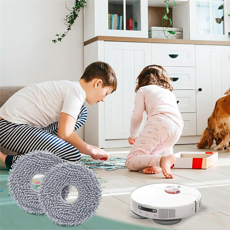 A65T-Mopppad für Roborock Q Revo, Qrevo Maxv, Qrevo S, Qrevo Pro, Qrevo Slim, P10, P10S, V20, P10S Pure, P20 Pro Staubsaugerzubehör