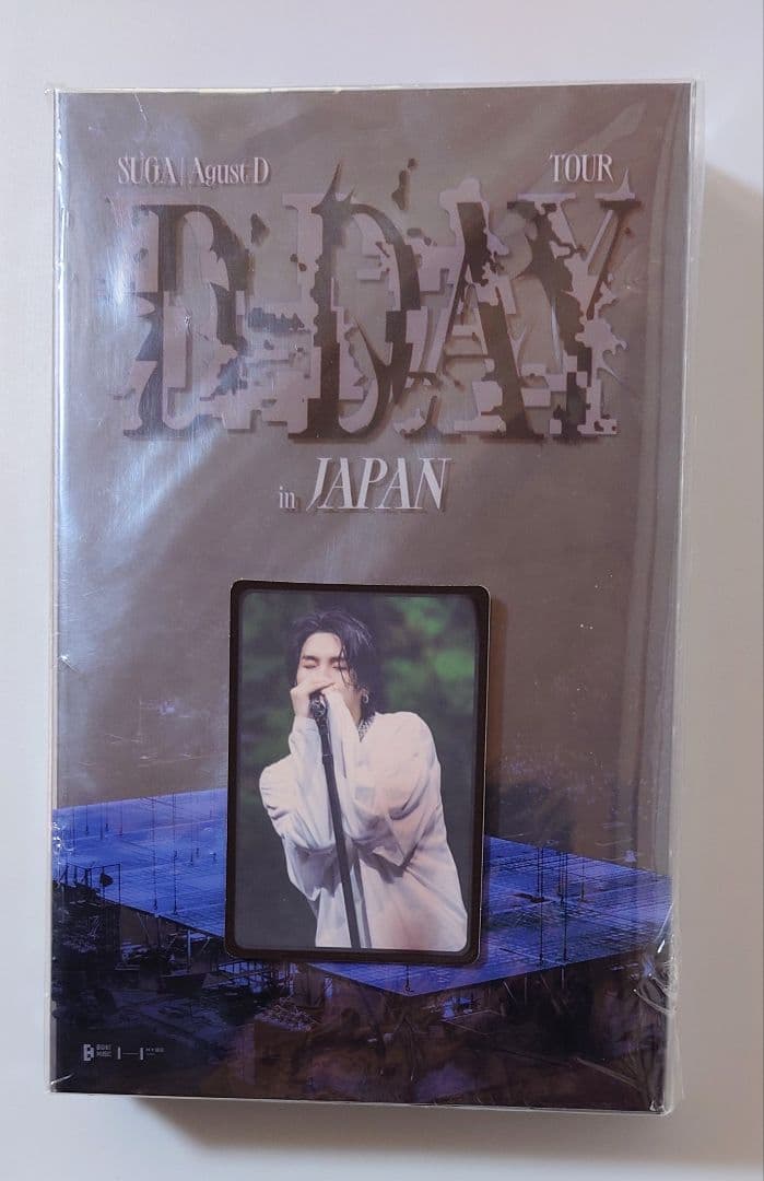 

[USED] BTS SUGA D-Day Blu-ray (Unplayed) with Photocard