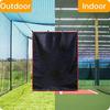 Baseball Backstop with Strike Zone Wear Resistant Simple Installation Batting Cage Backstop Softball Pitching Target