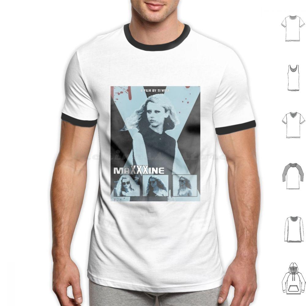 Pearl X Maxxxine 2024 Mia Goth Film Horror Movie T Shirt 6xl Cotton Cool Tee Pearl Maxxxine Maxxxine 2024 Maxine 2024 Pearl