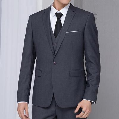 Men's Plus Size Casual Suit Top Single Button Loose Business Jacket Slim Party Jacket