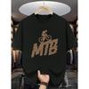 Trendiges Lässiges Herren-T-Shirt für Sport und Alltag, Oversized, Cool