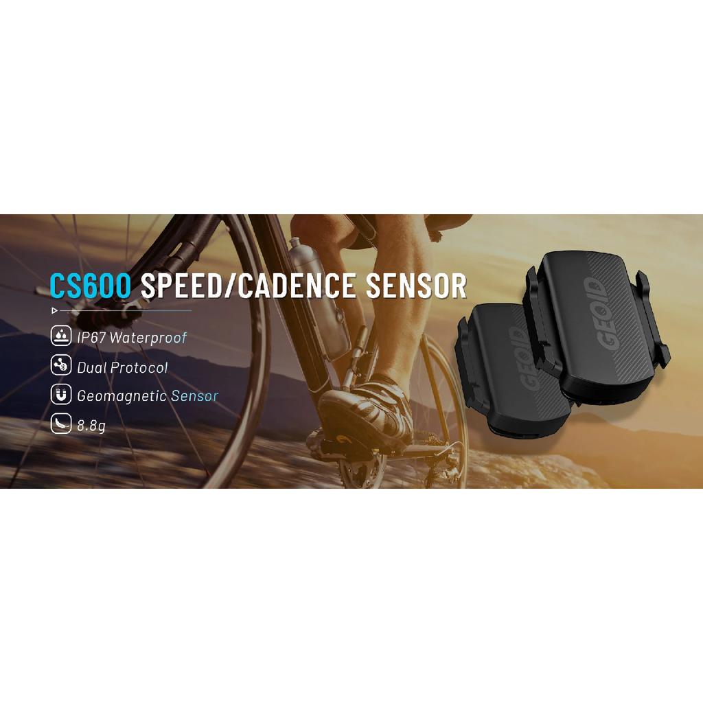 GEOID CS600 Speed Cadence Sensor Wireless GPS Computer ANT Bluetooth Dual Protocol Sensor For Garmin Wahoo Bryton Speedometer