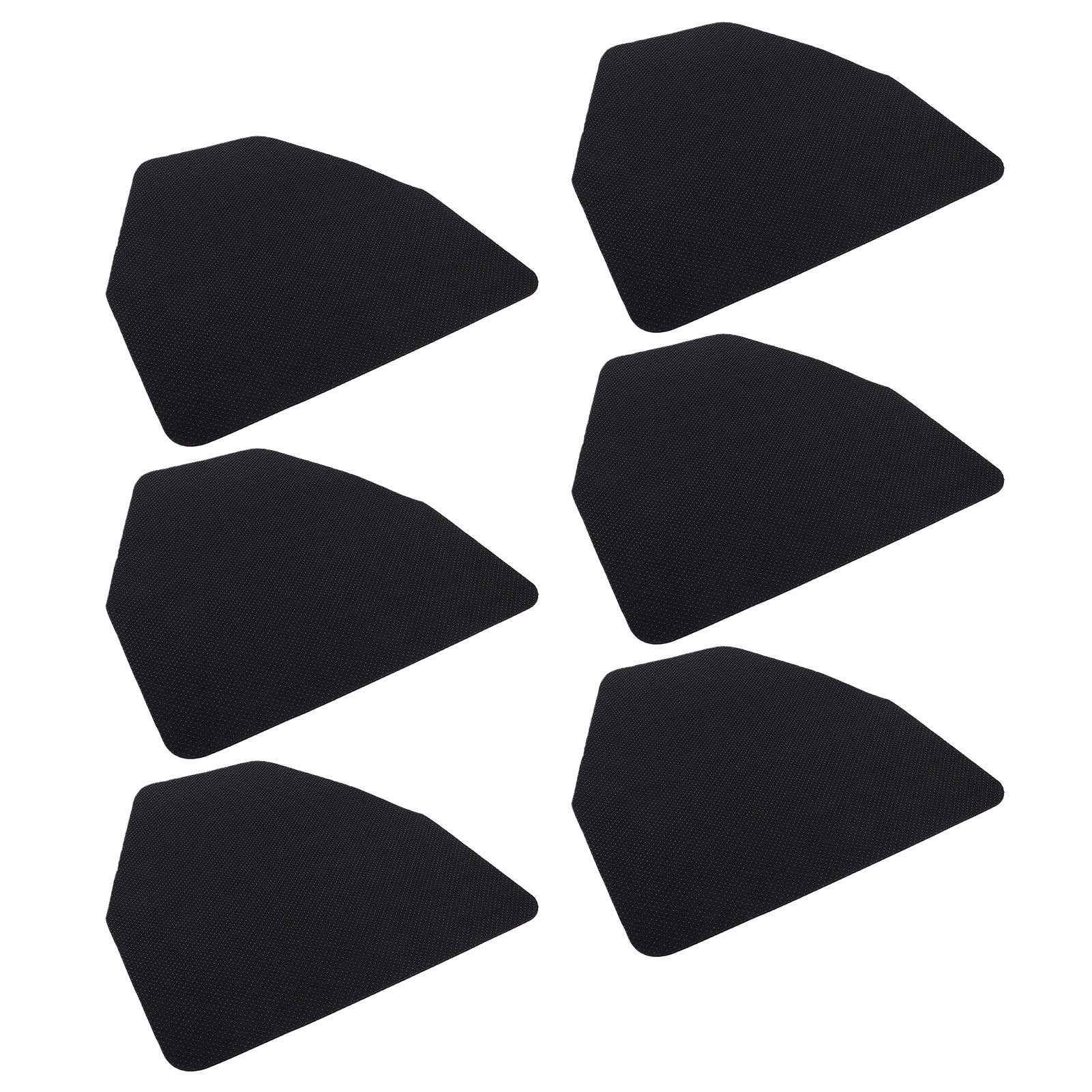 Fishine Men's 6Pcs Non Slip Urinal Floor Mats Odor Control Reusable Water Absorption Urinal Pads For Commercial Toilet