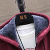 Herbst und Winter Herrenmode lose Strickjacke warme Revers Kapuzenjacke Pullover