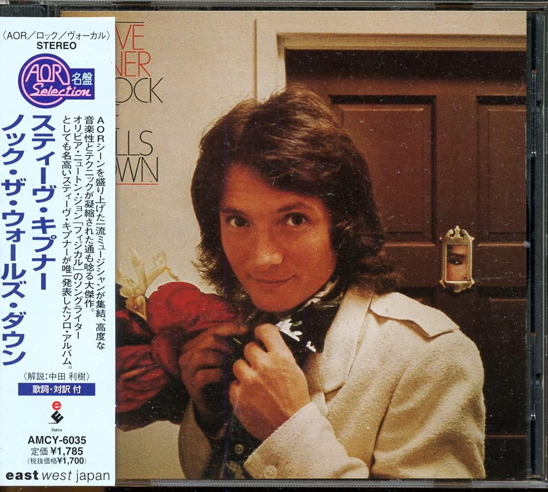 

CD STEVE KIPNER - Knock The Walls Down AMCY6035PROMO Elektra 1999 Japan ObiRock Used