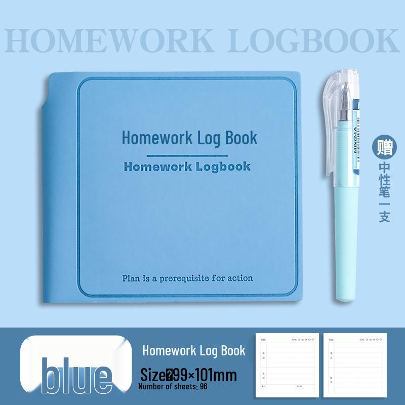 Grade 1 Mini Homework Notebook for Primary Students