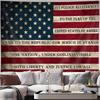 Amerikanische Eid-Flagge Wandteppich Wohnzimmer Patriotismus-Tag Dekoration Eid Hänge-Tuch Raumdekoration