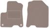 Beige Front Floor Mats For: KIa eNiro / Niro EV Crossover (2016-)