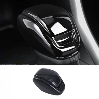 ABS Bright Black Gear Shift Knob Cover Trim For Toyota Highlander -2025