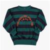 Boboshoz B224ac043 401 Circle Logo Stripe Kids Sweatshirt