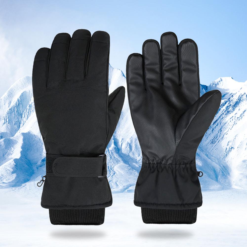 Full Finger Winter Plush Gloves Fleece Riding Gloves High Quality Ski Gloves  Winter Warm