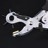 Revolving Punch Plier Leather Hole Punch Set for Belts Watch Bands Straps