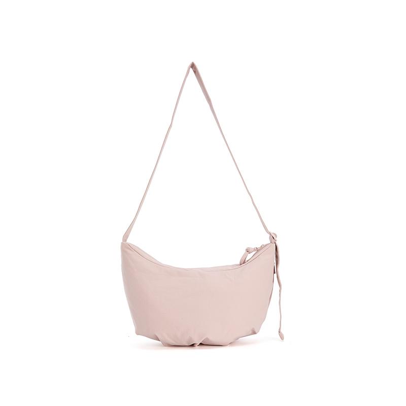 New FILA Fitness Fabric Dumpling Bag Shoulder Bag Women's Dusty Pink A13W531165FPK