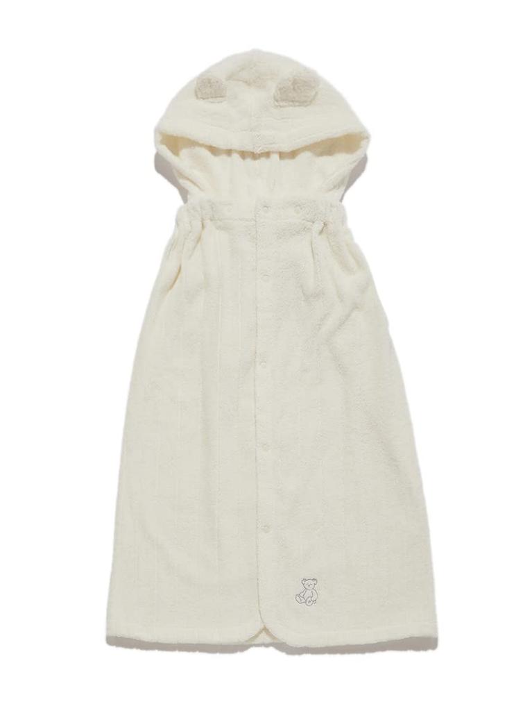 Gelato Pique Kids Hooded Wrap Towel PKGG229121 OWHT F