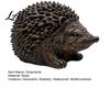 Realistic Hedgehog Home Decor Resin Statue Storage Ornament Waterproof Box for Garden Garden Animal Figurine Indoor Outdoor Landscape Decoration