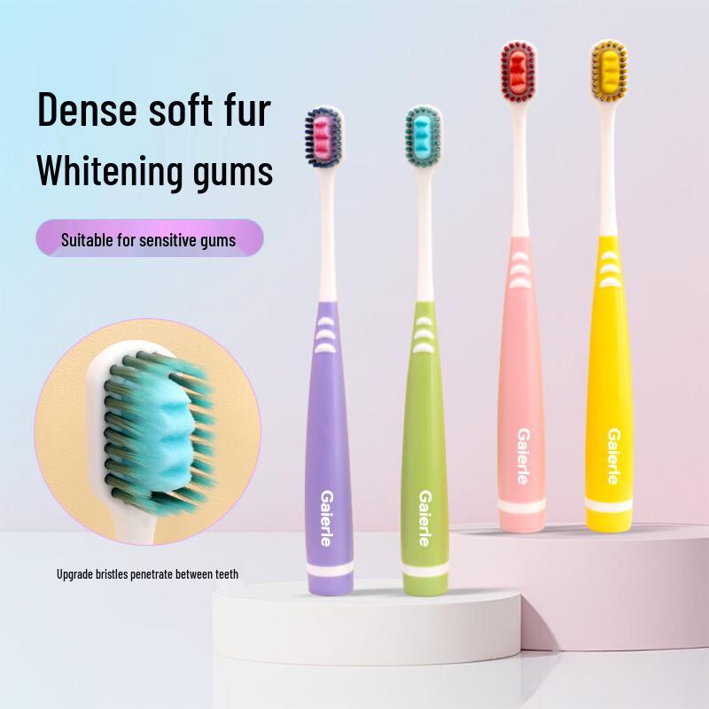 Soft Bristle Adult Toothbrush 3-Pack