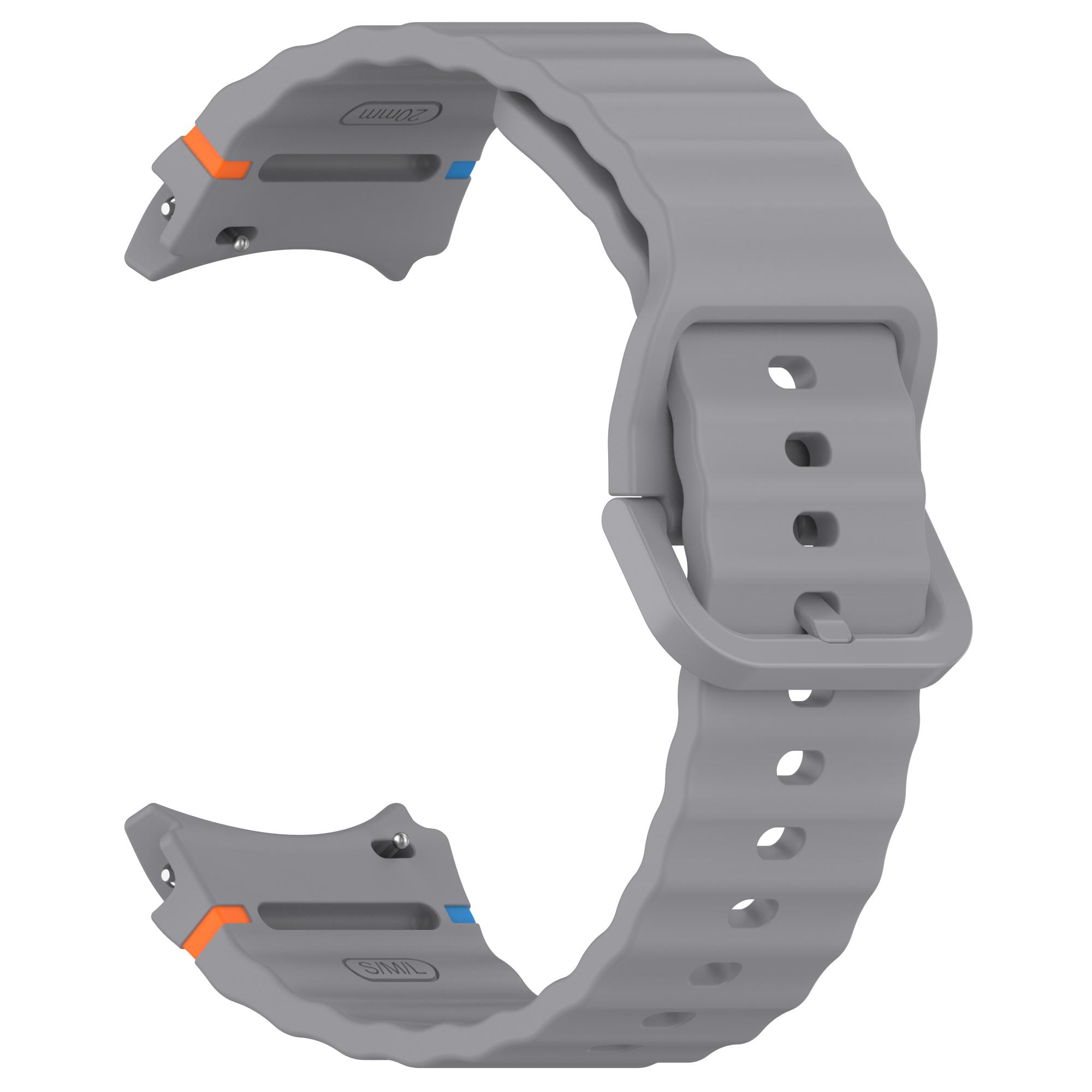 

Original Band for Samsung Galaxy watch 7/FE/5 Pro/6/4 classic 44mm 40mm Silicone sport belt bracelet correa Galaxy watch 7 Strap Galaxy 5 Pro 45mm