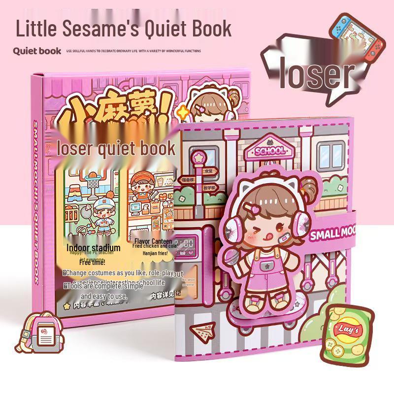 

2025 Xiaomaoshu Quiet Study DIY Book for Girls