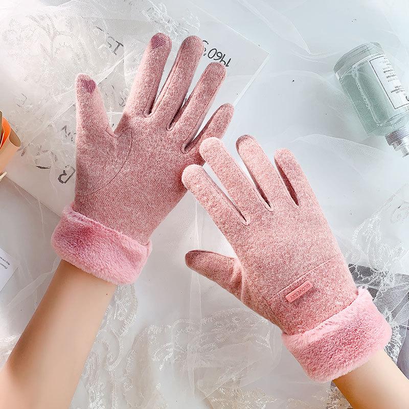 

Women s Elegant Thermal Winter Gloves - Soft Touch -like Exterior, Non-Elastic Cold Weather Gloves for Everyday & Formal Events, Warm Touch Gloves