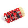 CT14 Micro 4.2 Stereo Bluetooth Power Amplifier Board Module 5VF 5W+5W Charging Port for Refitting Idle Sound Box