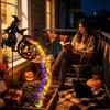 LED LED Flowing Light Colorful Cauldron Stake Light Witches Halloween Light  Home Decor