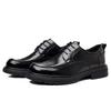 New Men's First-layer Cowhide Casual Leather Shoes Big Head Thick Sole Leather Business Dress Men's Shoes Breathable Single Shoes Men's