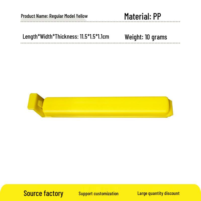 Plastic Food and Snack Bag Sealing Clips for Tea and Seasonings