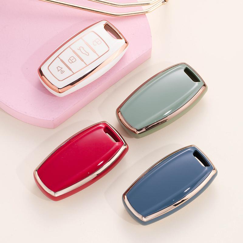 Tpu 4 Buttons Car Key Case Cover For Great Wall Haval Jolion H6 H7 H4 H9 F5 F7 F7X F7H H2S Gmw Dargo Shell Fob Accessories
