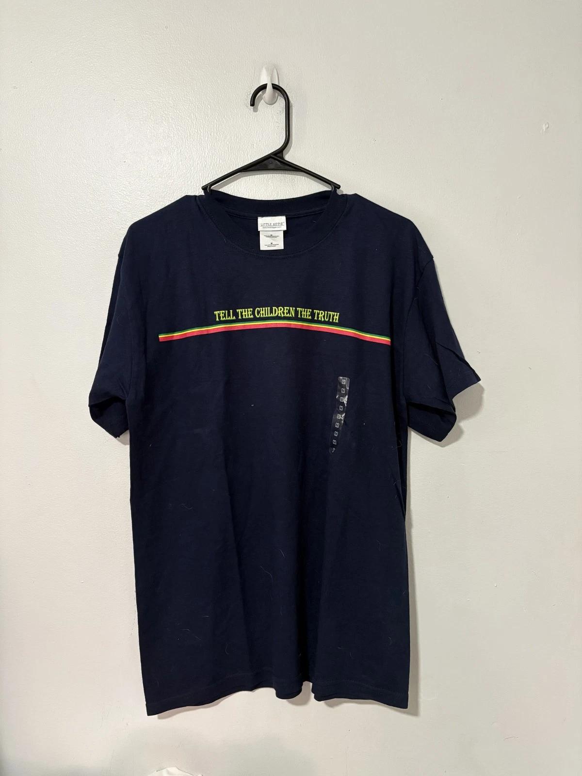 

Little Hippie Shirt Mens Medium Tell The Children The Truth Graphic Tee 4XL