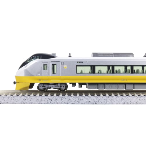 KATO N Gauge E657 Series and E653 Series Revival Color (Yellow) 10-Car Set, Model Train, 10-1876