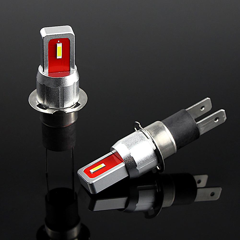 2PCS H3C Driving Running Light DRL Car Fog Lamp White/Amber Bulbs 12V LED Driving Light For Toyota Acura Lexus Car Accessories