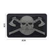 Viking Battle Axe Morale Patch - White/Gray/Yellow
