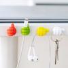 Thumb-Shaped Cable Organizer Storage Clips Glasses Cable Power Cord Charging Line Self Adhesive Mini Hook for Home Office Car