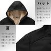 Breelay Winter Hoodie and Pants Long Casual Size Winter Men's Set, Fleece-Lined Jersey, Sleeve, Thick, Warm, Hooded, Zip-Up Hoodie, Outerwear, Pants,