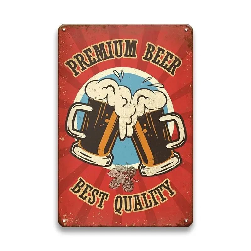 CHEERS Beer Funny Beer Vintage Sign Wall Decor for Bar Pub Club Man Cave Room Decor