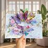 Exquisite 3D Pop-up-Karte Beste Wünsche Schmetterling Grußkarten Schmuck Einladungen Glückwunschkarte Muttertag