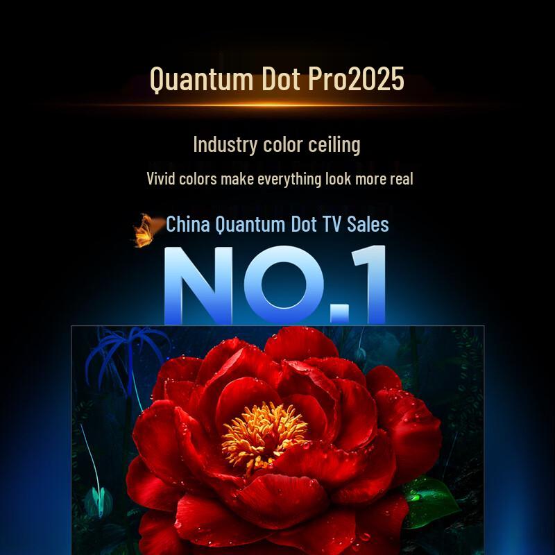 Tcl T6L Series QD-Mini LED Quantum Dot XDR DeepSeek AI Smart TV