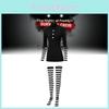 Costume Cosplay Marionnette Five Nights At Freddys en Tissu Polyester pour Fête d'Halloween et Jeu de Rôle Anime