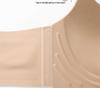 Women's Seamless Lift Bra: Side Support, Anti-Sagging, Half Cup, No Underwire