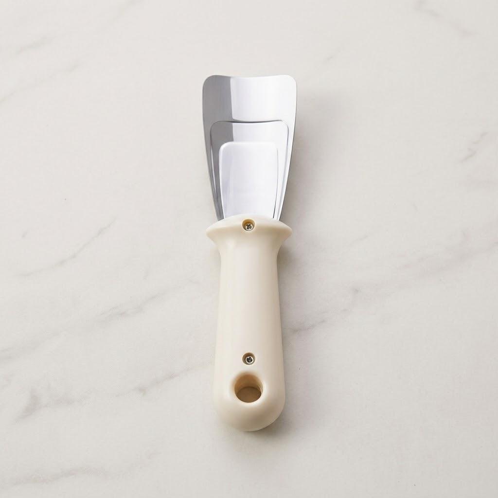 

Stainless Steel Deicing Shovel Kitchen Gadget Ice Removal Tool Freezer Scraper Refrigerator Defrosting Multiuse Kitchen Tool бежевий