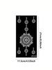 Hollow Tattoo Stencil Hand Painted Indian Henna Body Painting Tattoo Template Tattoo Stencil Stickers Festival Makeup Tool