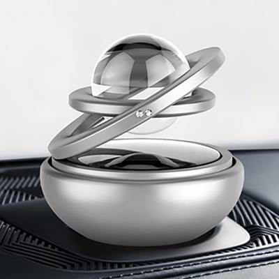 Auto Doppelring rotierende Solarenergie Suspension Auto Lufterfrischer Luftreiniger