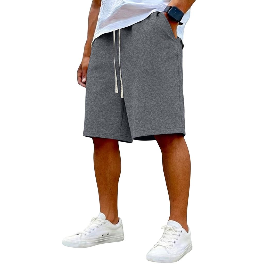 Men's Summer Drawstring Casual Shorts Men's Fashion Sports Shorts