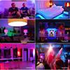 WiFi Smart Bulb RGB+W+C LED Kerzenbirne 5W E14 Dimmbares Licht Telefon APP SmartLife/Tuya Remote