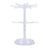 2 Tier Rotating Jewelry Display Stand Necklace Bracelet Ear s  s Watches Keychains Holder   Acrylic Jewelry  