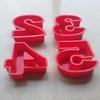4-inch Cartoon Silicone Mold for Mousse, Chiffon Cakes & Desserts - Arabic Numbers