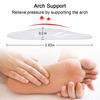 Unisex Gel Arch Support Cushions Adhesive Shoe Insoles Pad Relieve Pressure