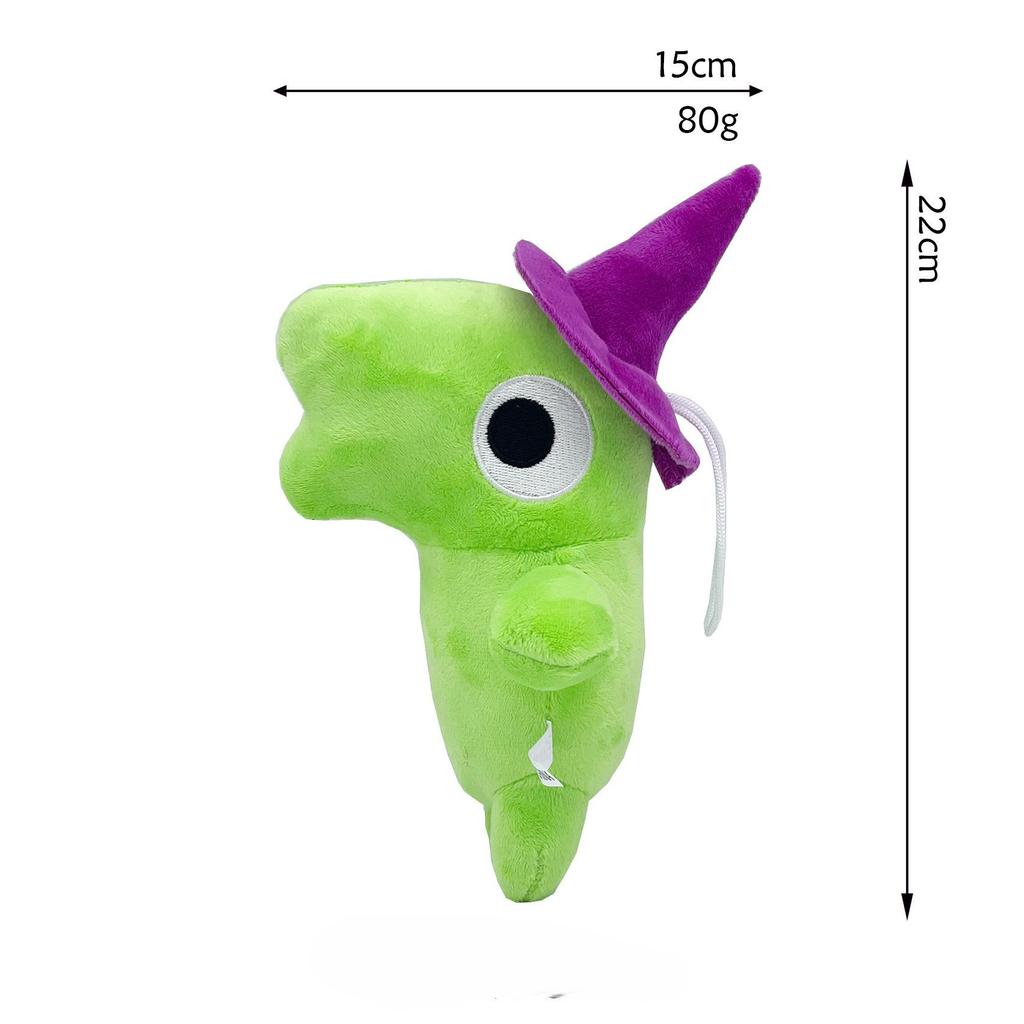 Smiling Friends Cartoon Plush Doll Pendant - A Perfect Gift